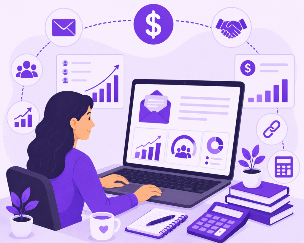 newsletter monetization calculator showing real revenue from sponsorships paid subscriptions and affiliate income